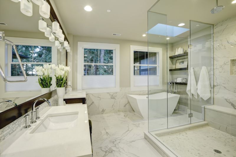 Elegant Bathroom Flooring